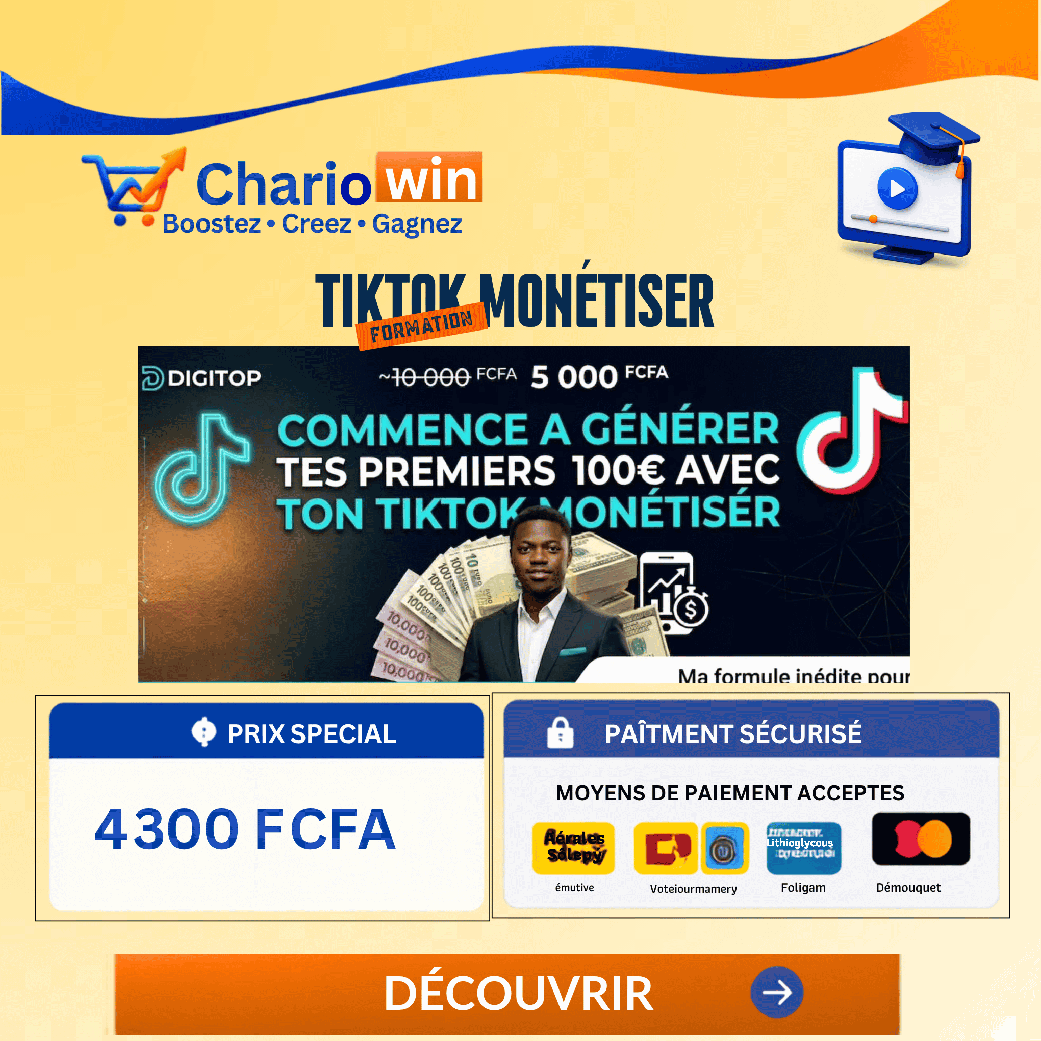 Tiktok monétiser : Créer un compte fonctionnel depuis l'Afrique