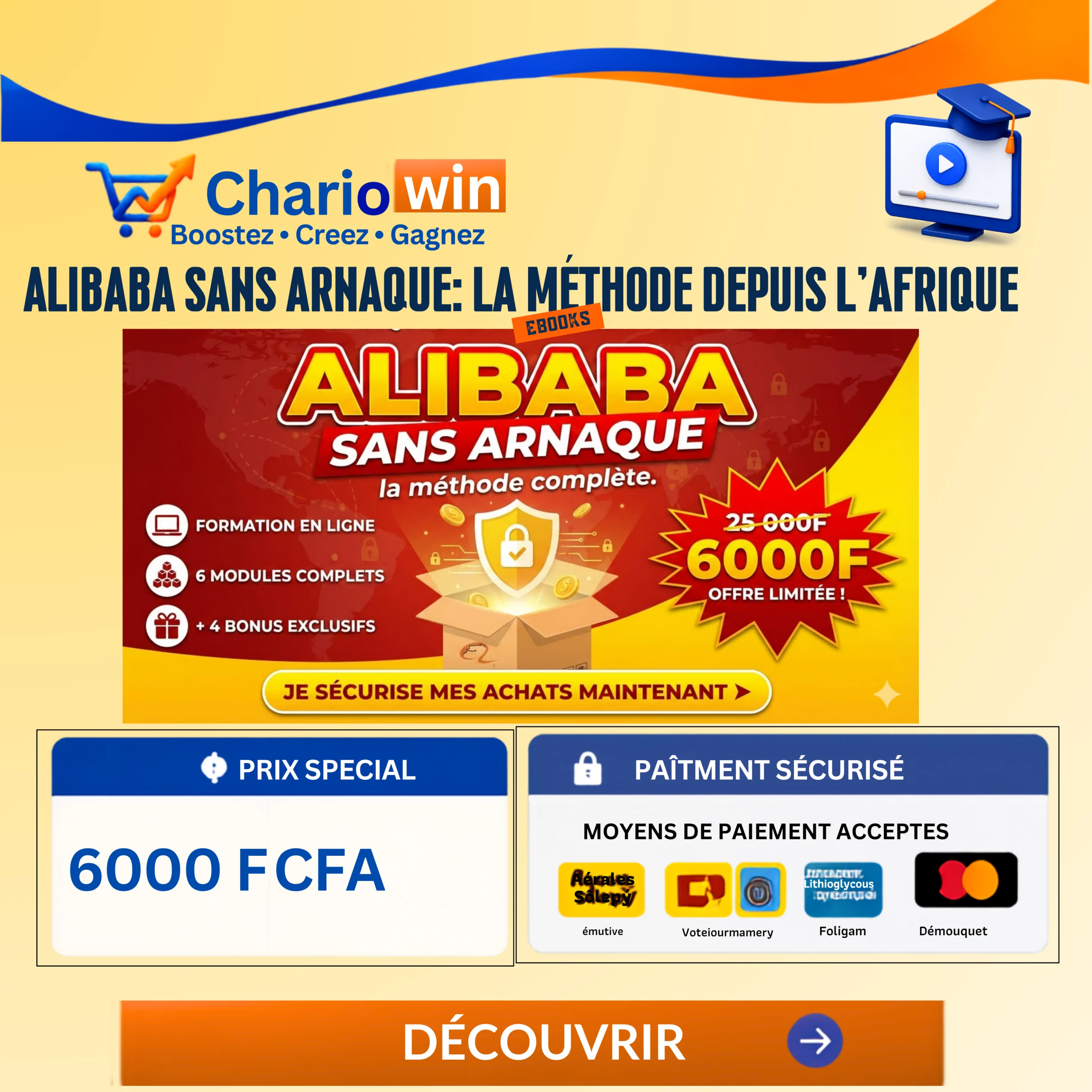 Alibaba Sans Arnaque: La méthode depuis l'Afrique