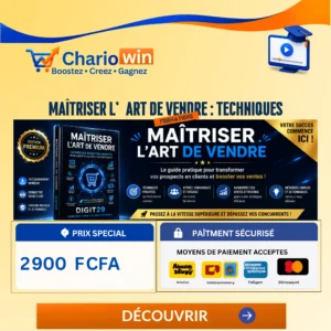 MAÎTRISER L’ART DE VENDRE : Techniques Marketing Avancées pour Booster Vos Résultats Rapidement