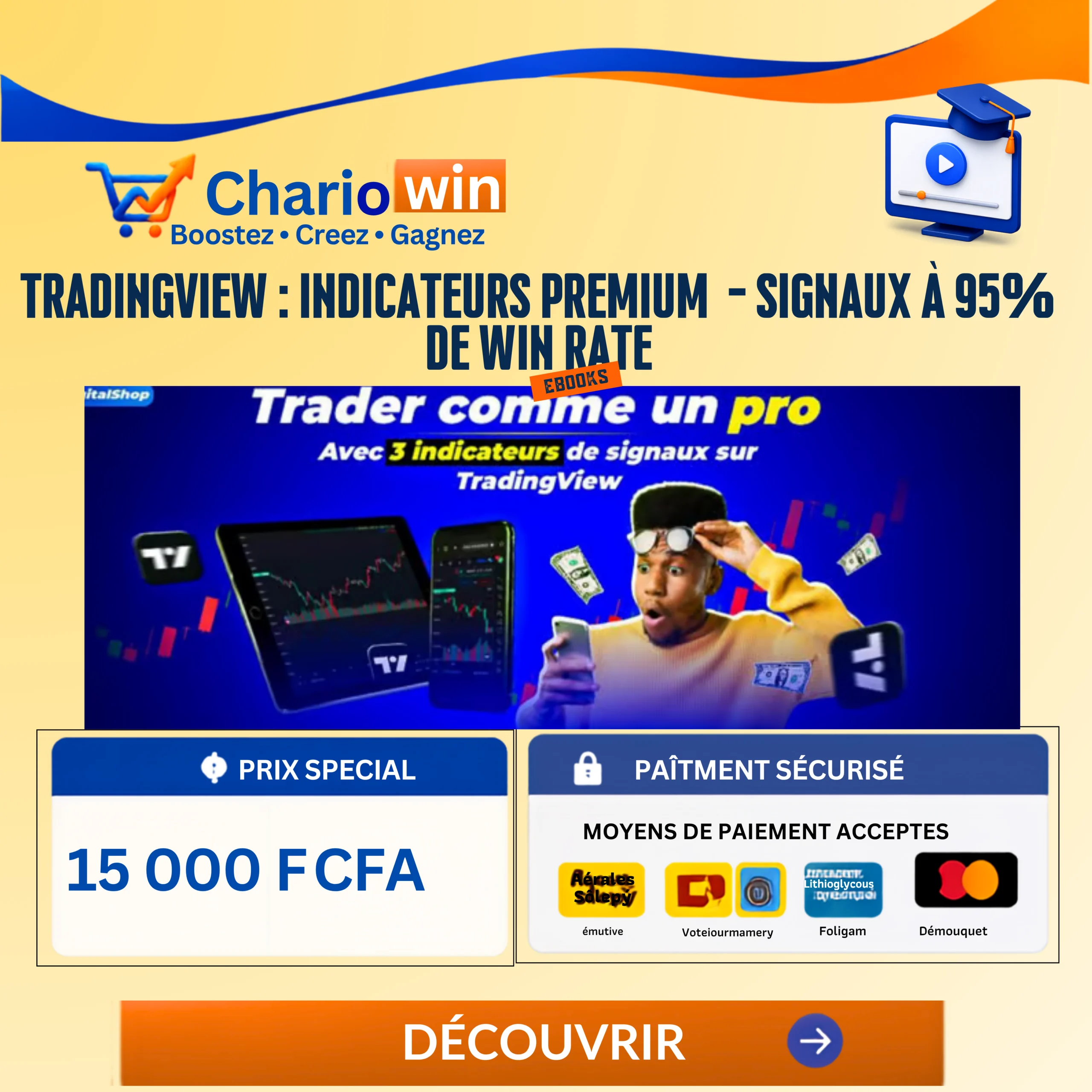 TradingView : Indicateurs Premium  - Signaux à 95% de Win Rate